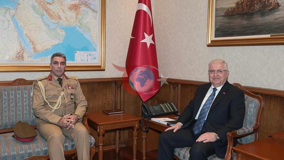 Bakan Güler ve Irak Askeri Yetkilisi Ankara'da Bir Araya Geldi