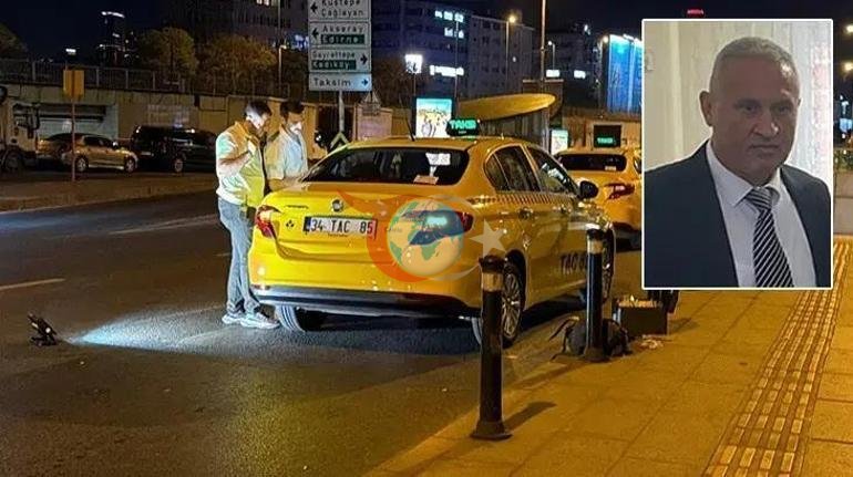 Yumruk darbesiyle ölen taksicinin son anları kamerada Yeni görüntüler ortaya çıktı