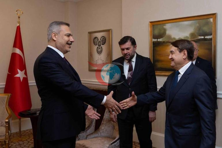 Dışişleri Bakanı Fidan, Putinin danışmanları Medinskiy ve Levitini kabul etti