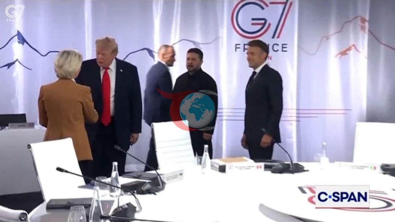 G7 sammitində Tramp və Zelenski arasında gərginlik