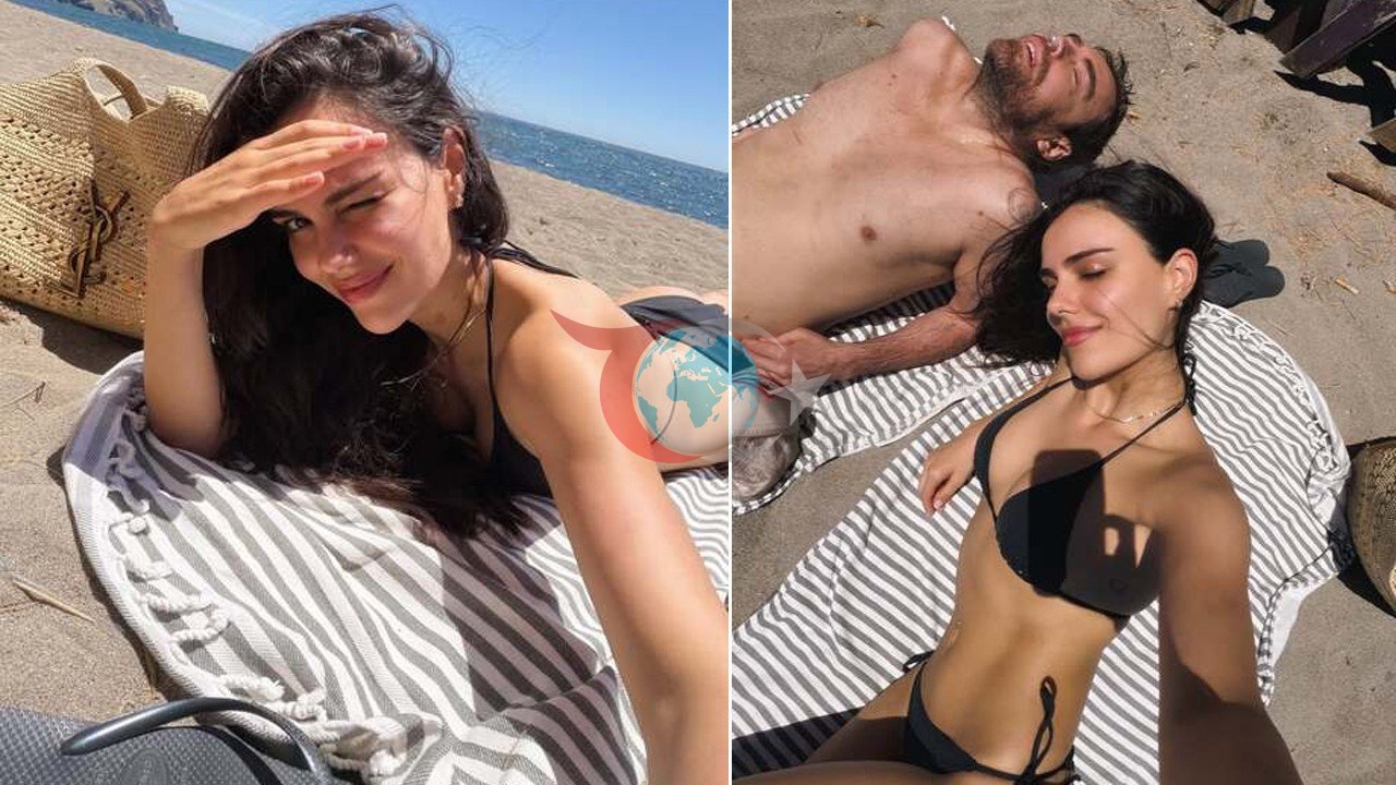 Özgü Kaya ve Murat Dalkılıç Yunanistan'da Tatilin Keyfini Çıkardı