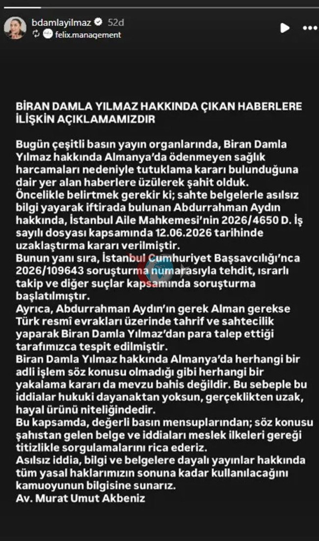 Ünü oyuncudan 'yakalama kararı' iddialarına yanıt: Yasal süreç başlatıldı - Resim : 2