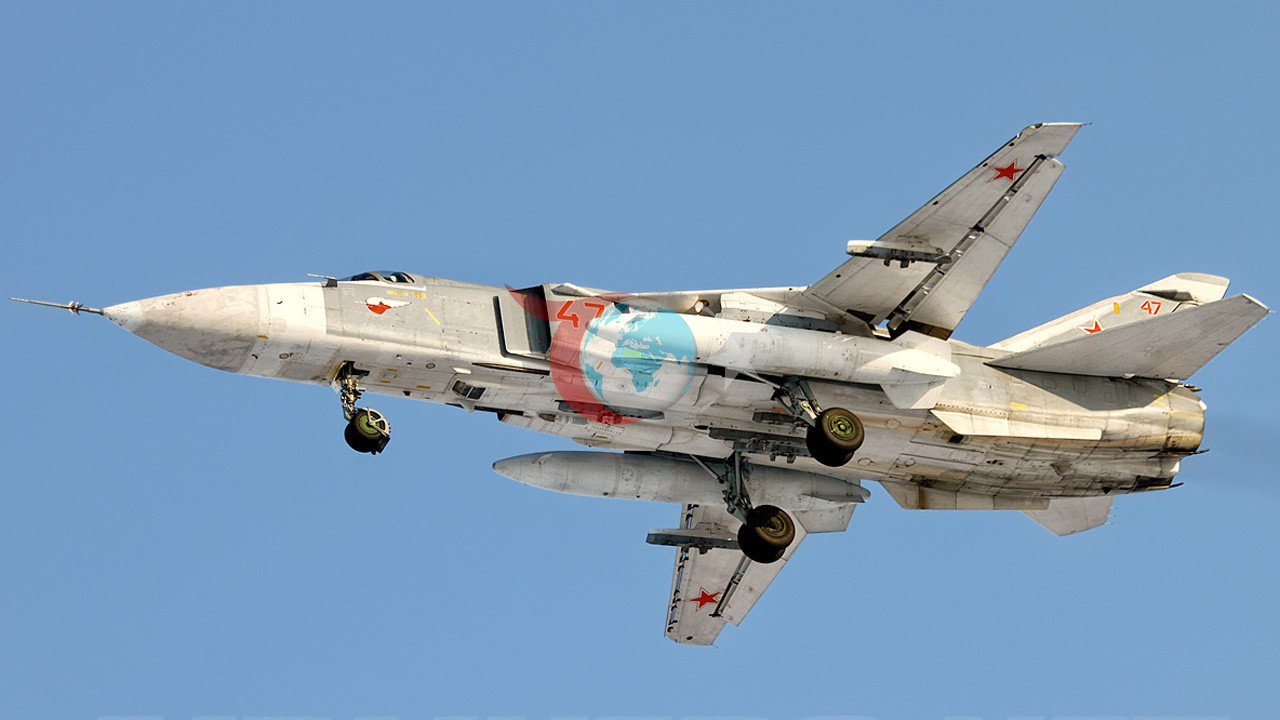 Ukrayna'da Bir Su-24M Savaş Uçağı Hmelnitski'de Düştü