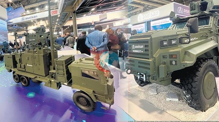 ASELSAN'ın Çelik Kubbe Sistemi Eurosatory'de Tanıtıldı