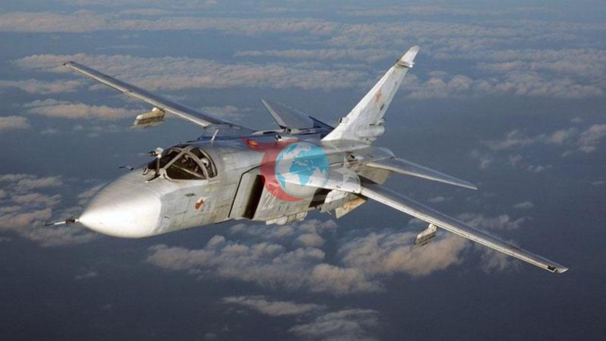 Ukrayna'da Askeri Uçak Kazası: Su-24M Düşüşü