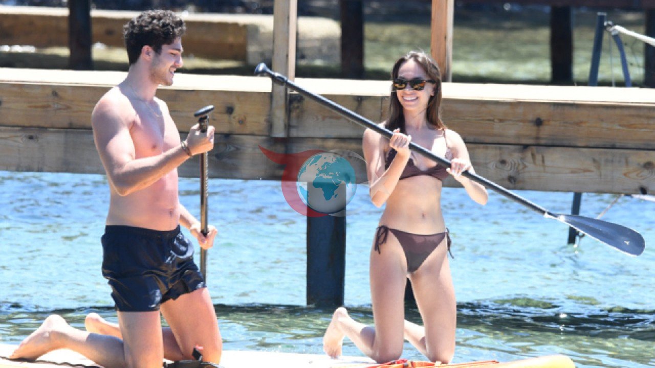 Eylül Tumbar ve Enes Koçak'ın Bodrum'daki Neşeli Tatili