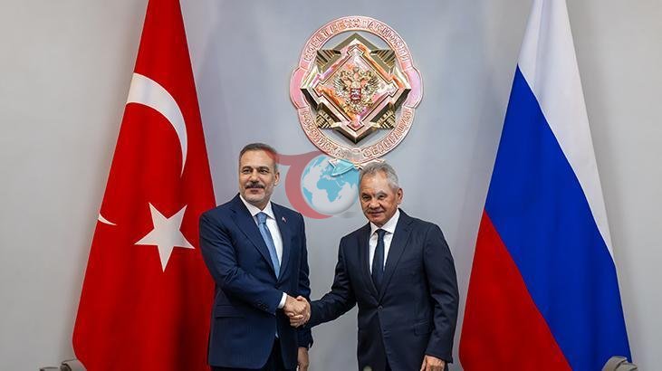 Dışişleri Bakanı Fidan Moskova'da Şoygu ile Görüştü