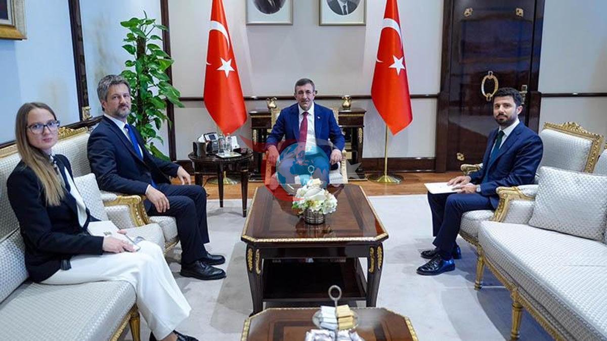 Cumhurbaşkanı Yardımcısı Yılmaz, Macar Büyükelçi Matis'i Uğurladı