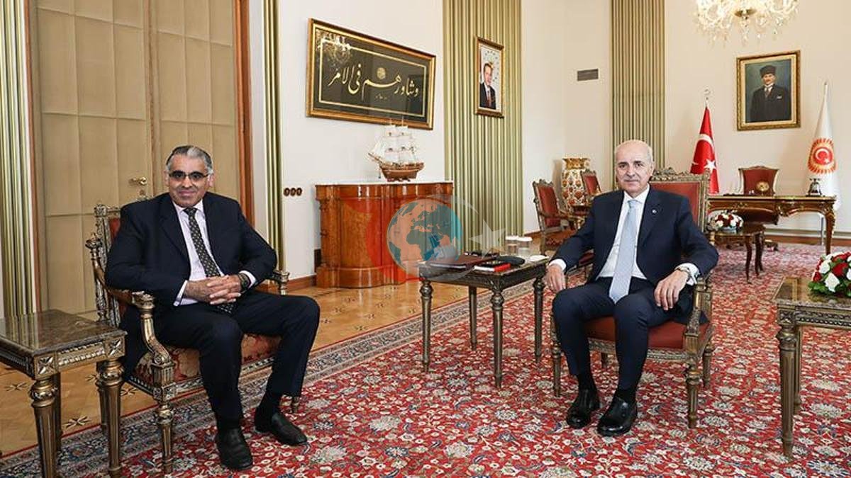 Kurtulmuş, İngiltere-Türkiye Dostluk Grubu ile Görüştü