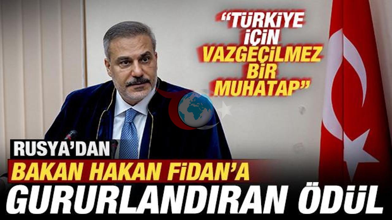 Hakan Fidan'a Rusya'dan Fahri Doktora Onuru: Ortaklık Vurgusu