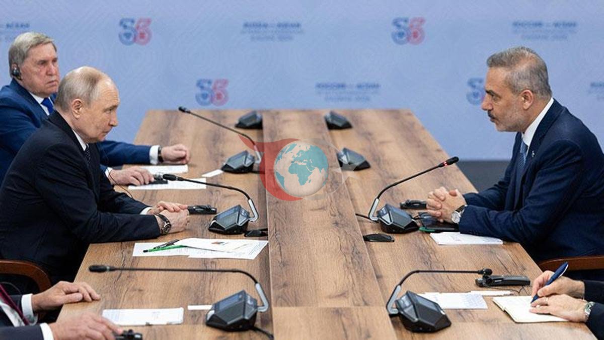Hakan Fidan, Putin ile Rusya'da Görüştü