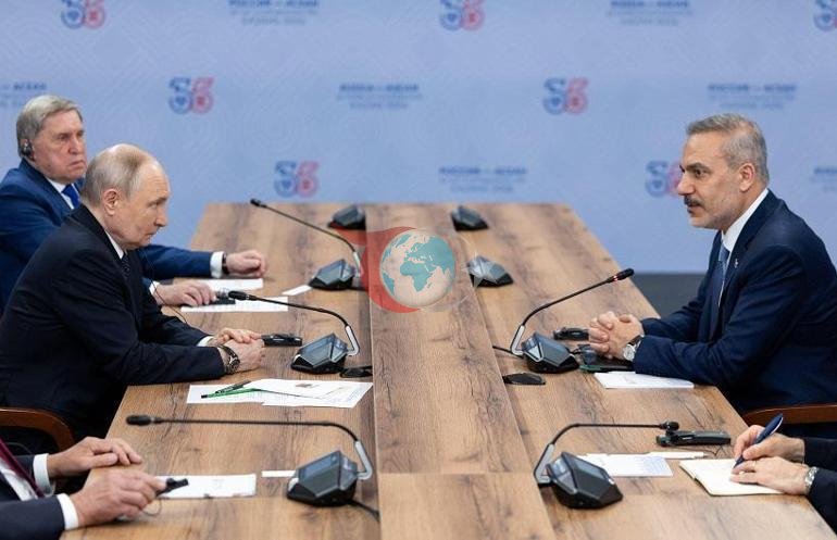 Xarici işlər naziri Fidan Rusiya prezidenti Putin tərəfindən qəbul edildi