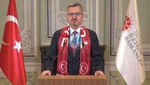 İletişim Başkanı Duran A Milli Futbol Takımına video mesajla başarı diledi