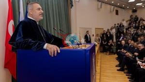 Dışişleri Bakanı Hakan Fidan’a Moskova Devlet Uluslararası İlişkiler Enstitüsünden fahri doktora ünvanı
