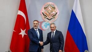 Xarici işlər naziri Fidan Moskvada Rusiya Təhlükəsizlik Şurasının katibi Şoyqu ilə görüşüb