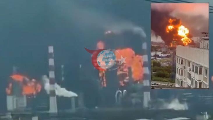 Moskova'da Petrol Rafinerisine İHA Saldırısı: Yangın ve Tedbirler