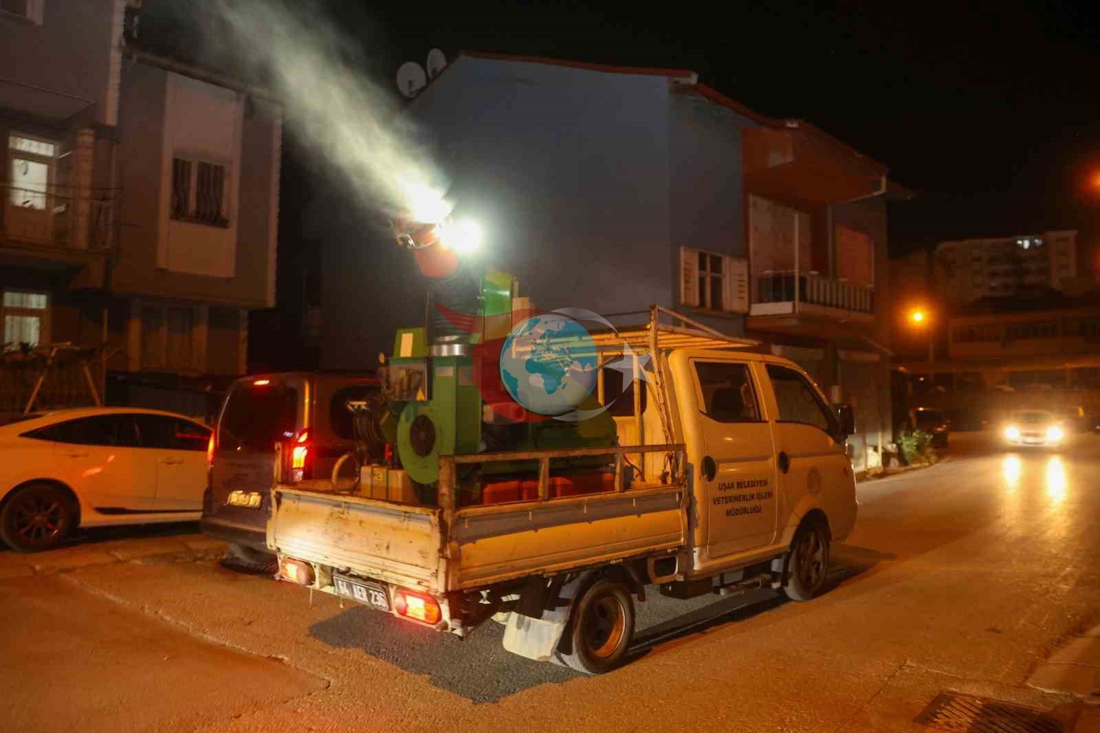 Uşak Belediyesi'nden Sağlık İçin Vektörle Mücadele Atağı