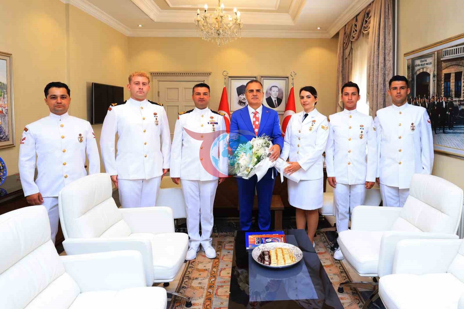Sahil Güvenlik'ten Vali Akbıyık'a Anlamlı Ziyaret