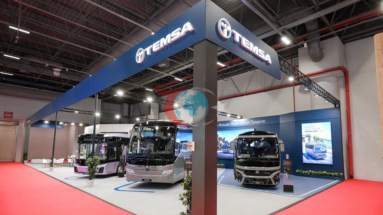 TEMSA, Busworld Türkiye'de Yenilikçi Otobüs Modelleriyle Dikkat Çekti