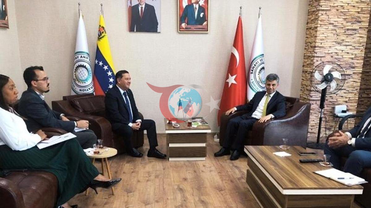 Venezuela Büyükelçisi Gutierrez, SANKON ile İş Birliğini Güçlendirdi