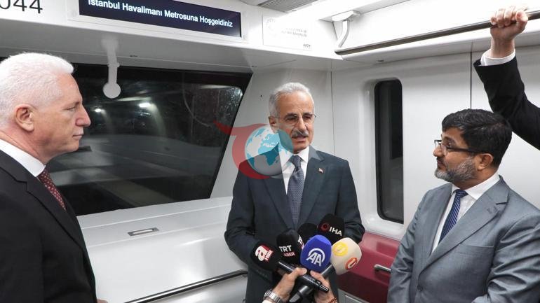 Bakan Uraloğlu: Dünyanın en uzun metro hatlarından birini tamamlamış olduk