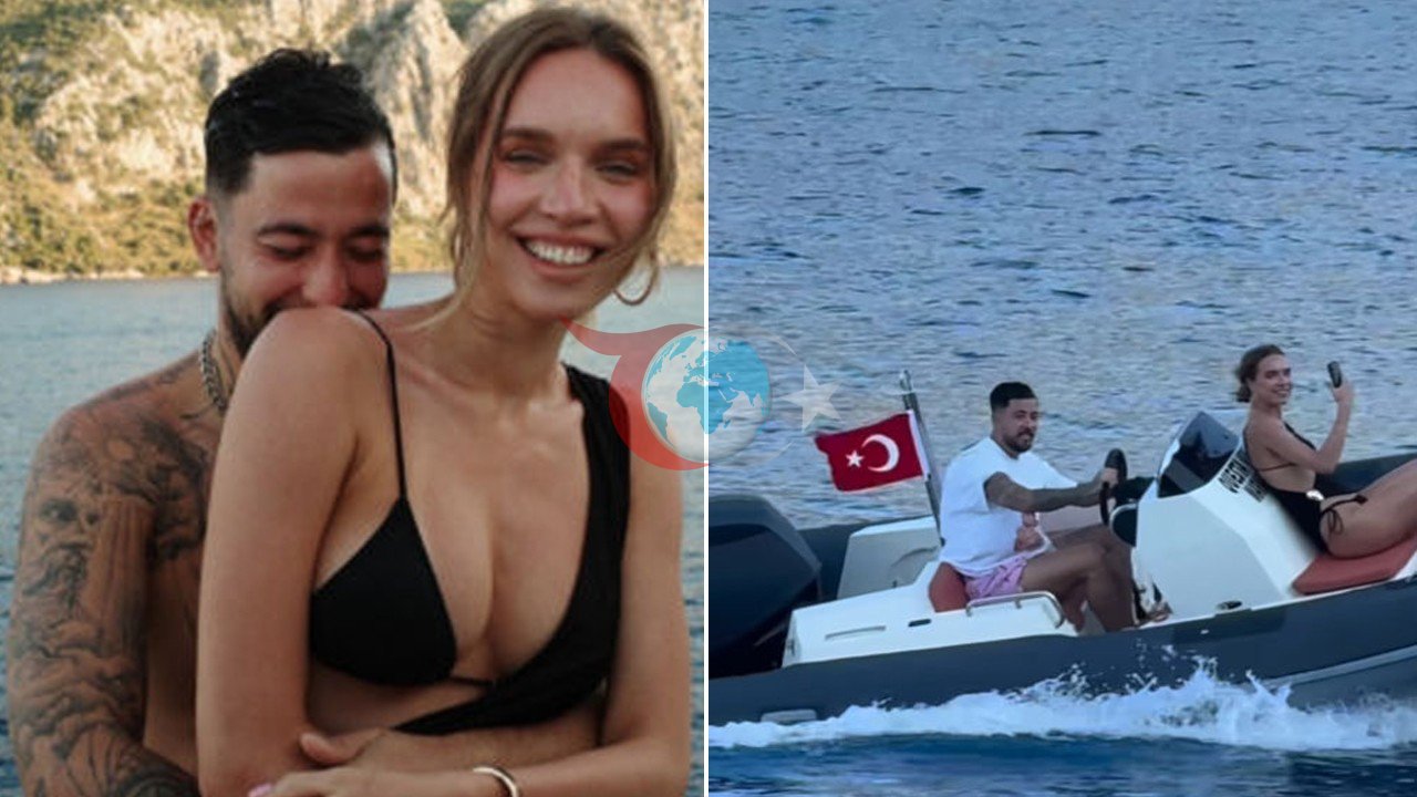 Mahmut Orhan ve Daria Iakubchik'in Romantik Marmaris Kaçamağı