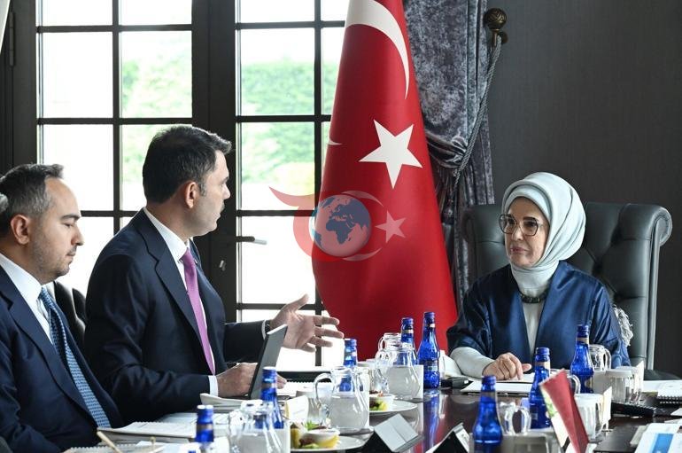 Emine Erdoğan, Bakan Kurumu kabul etti