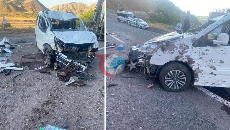 Elazığ'da Trafik Kazası: Kontrolden Çıkan Araç Takla Attı, 5 Kişi Yaralandı