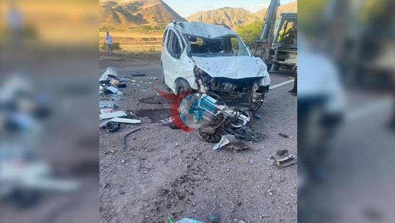 Elazığda dəhşətli qəza İdarədən çıxan avtomobil aşıb: 5 yaralı var