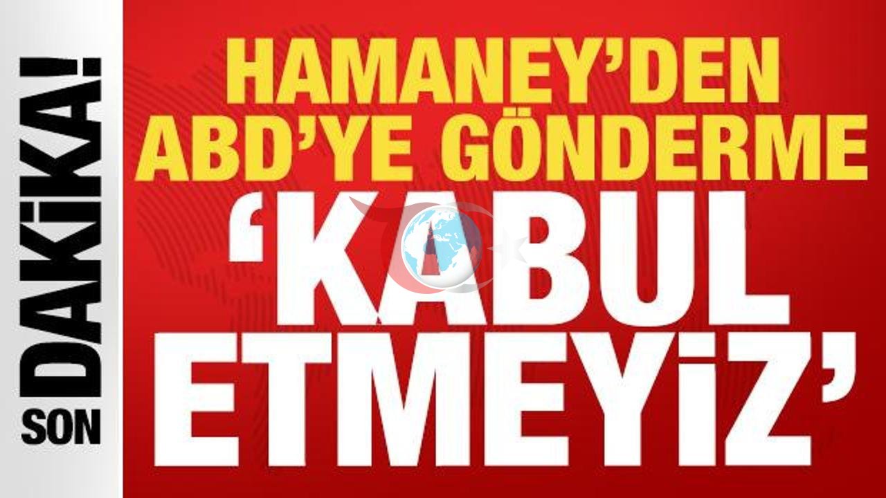 İran Lideri Hamaney'den ABD'ye Sert Mesaj