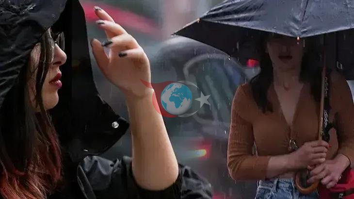 Türkiye Genelinde Kuvvetli Yağış ve Fırtına Uyarısı!