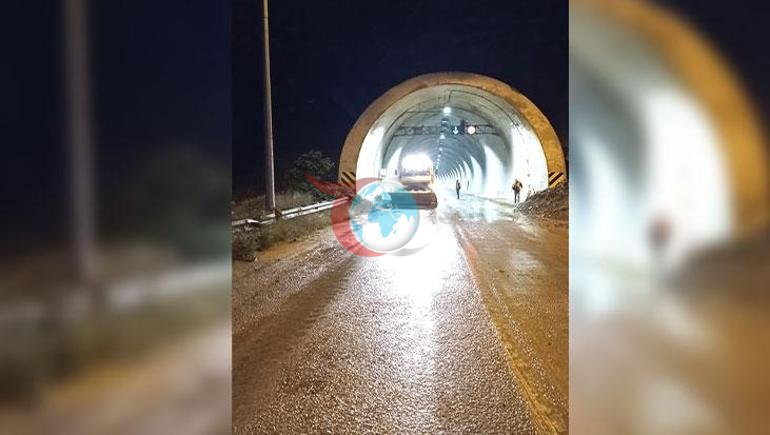 Yürekler ağza geldi Artvin- Erzurum karayolunda heyelan faciası