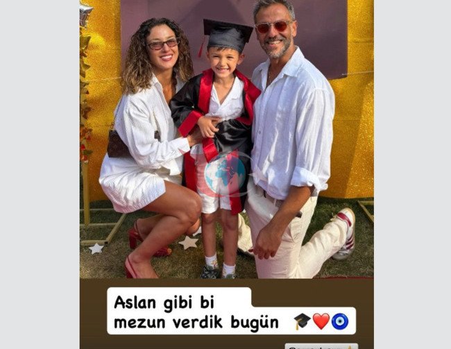 Erkan Kolçak Köstendil ve eski eşi Cansu Tosun'dan sürpriz kare - Resim : 3
