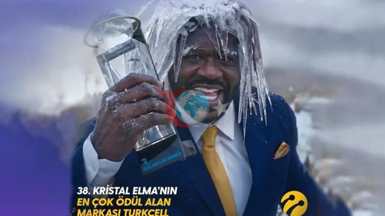 Turkcell'in Shaq'lı 5G Kampanyası Kristal Elma'da Zirvede