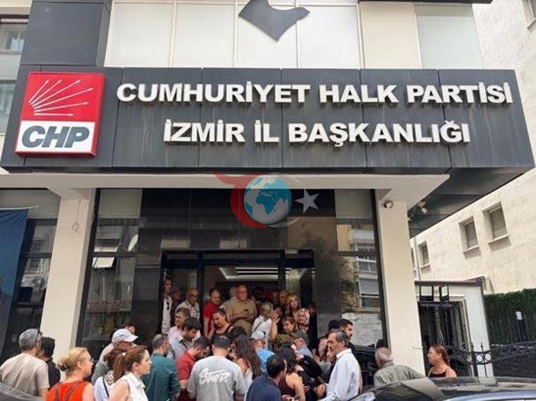 CHP İzmir İl Müdirliyində gərginlik
