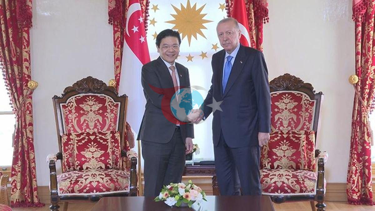 Cumhurbaşkanı Erdoğan ve Singapur Başbakanı İstanbul'da Buluştu
