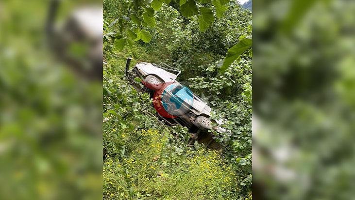 Giresun'da Kamyonet Faciası: 150 Metre Uçtu, 1 Kişi Hayatını Kaybetti