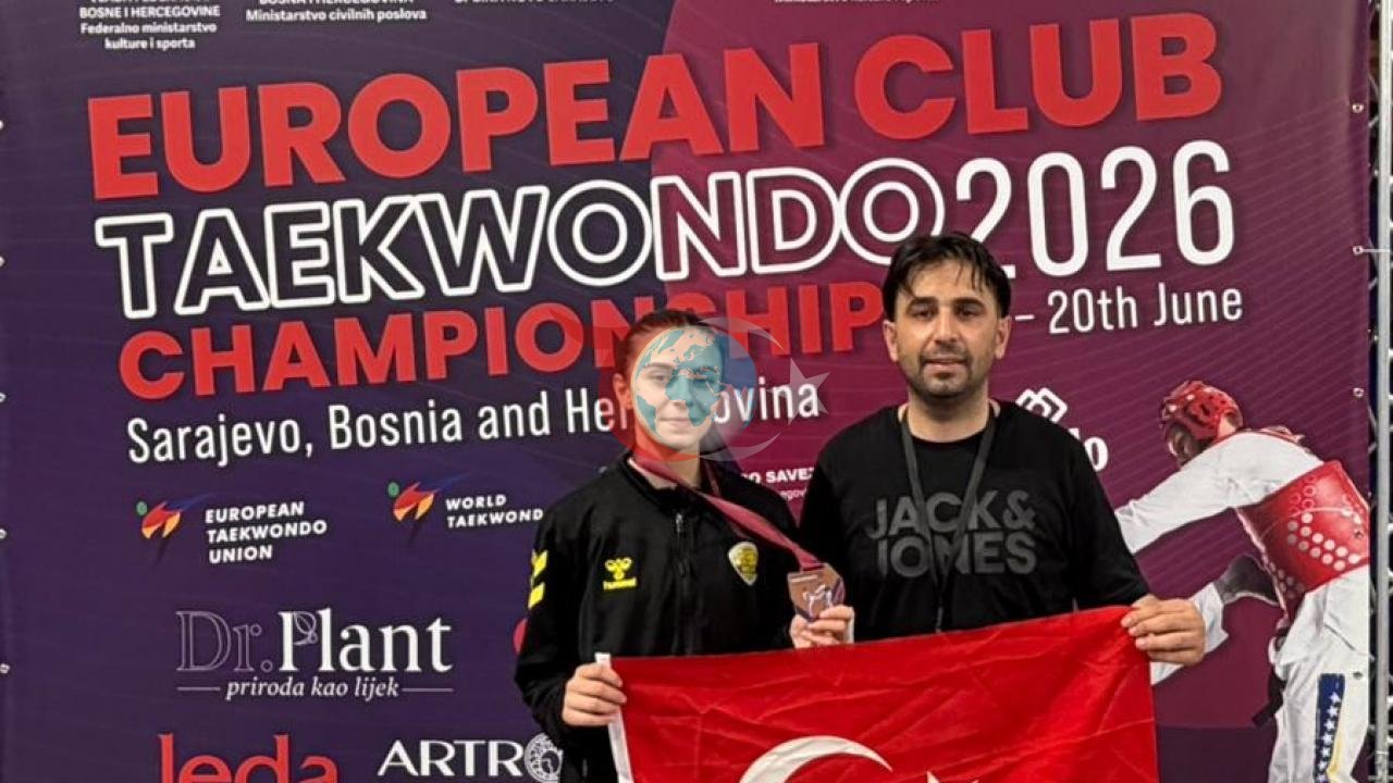 Emine Rana Adıgüzel Avrupa Tekvando Şampiyonası'nda Üçüncü Oldu