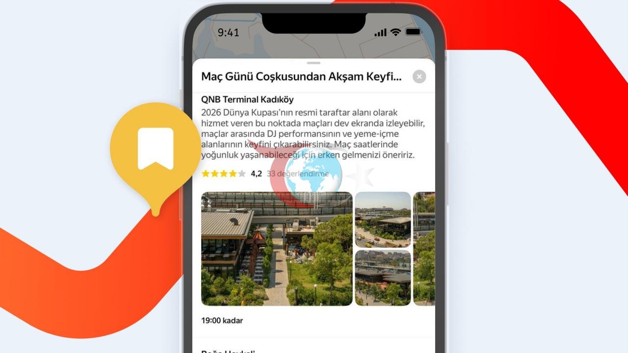 Yandex Maps'ten Futbolseverlere Özel Dünya Kupası Sürprizi