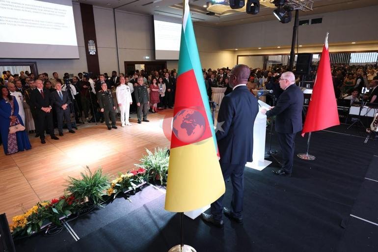 Bakan Güler, Kamerun Milli Günü resepsiyonuna katıldı