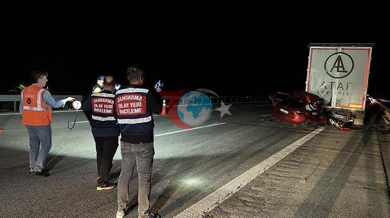 Ədirnədə qorxunc qəzada yük maşını arxadan çarpdı, həyatını itirdi