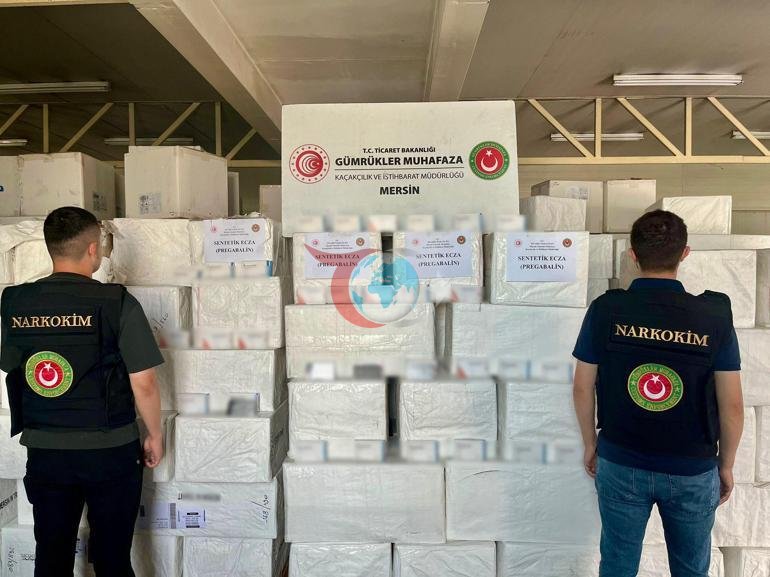 Mersin ve Ağrıda 8 milyar lira değerinde uyuşturucu ve kaçak ilaç ele geçirildi