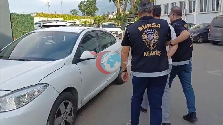 13 il qırmızı bülletenlə axtarışda idi. Bursa da tutuldu