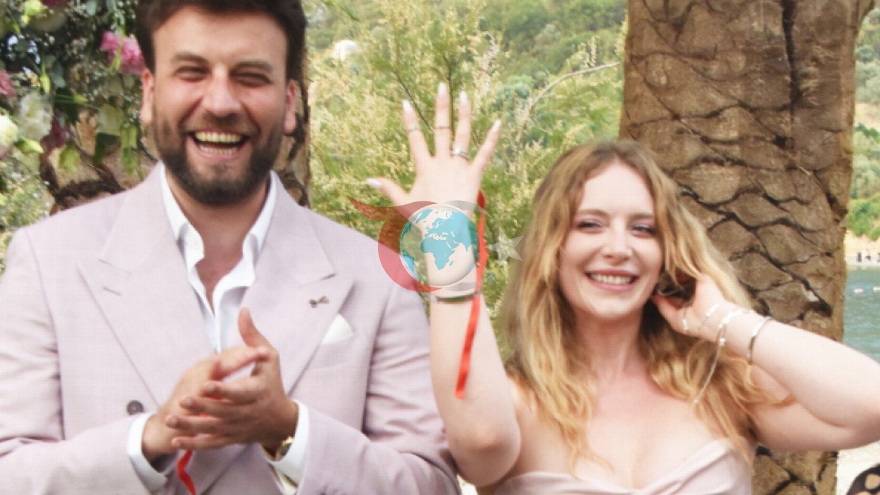 Hayal Köseoğlu ve Nezir Çınarlı Bodrum'da Unutulmaz Nişan Töreni