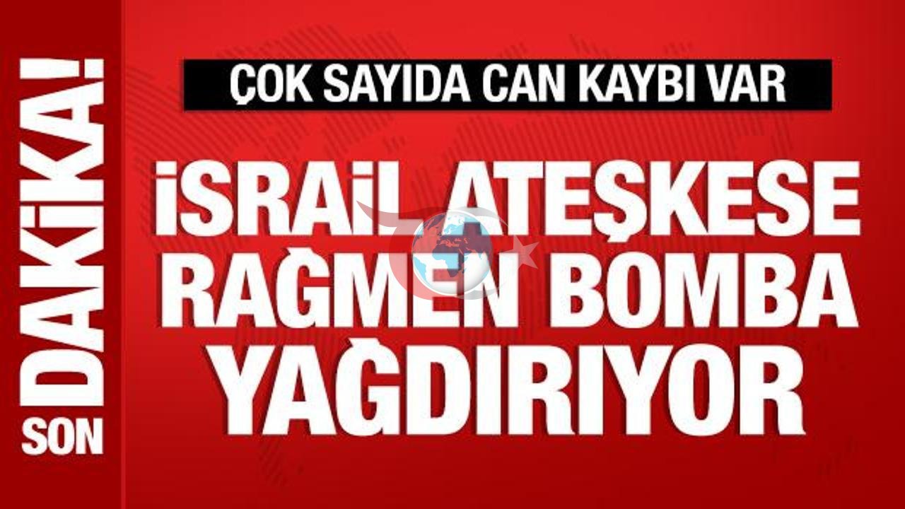 İsrail'den Lübnan'a Saldırı: Ateşkese Rağmen 28 Ölü
