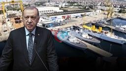 Türkiyə tarixində bir ilk! Prezident Ərdoğan: NATO və E sinfi ölkələrinə döyüş gəmiləri ixrac edildi