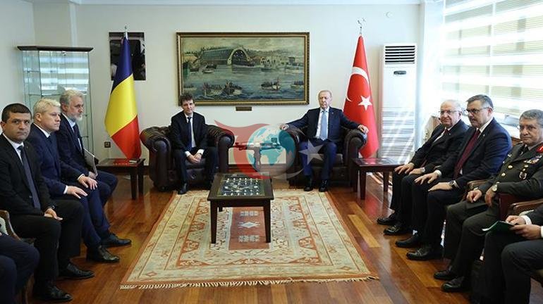 Prezident Ərdoğan Rumıniya Prezidenti Nikuşor Daniel Dan ilə görüşüb