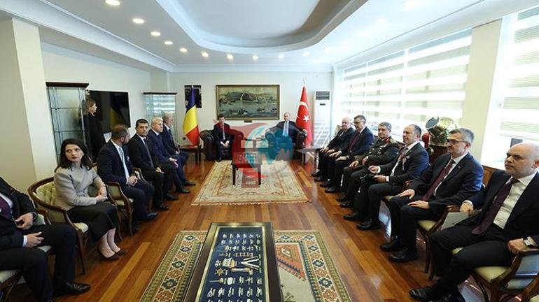 Prezident Ərdoğan Rumıniya Prezidenti Nikuşor Daniel Dan ilə görüşüb