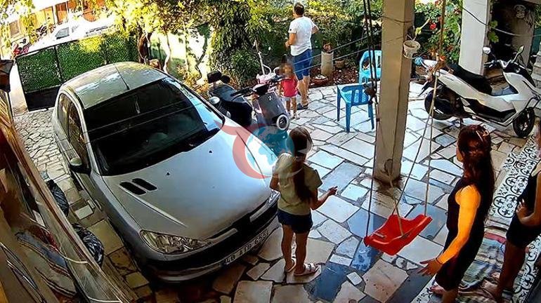 Fethiyede bahçe kapısı sesi cinayeti Güvenlik kamerası görüntüleri ortaya çıktı