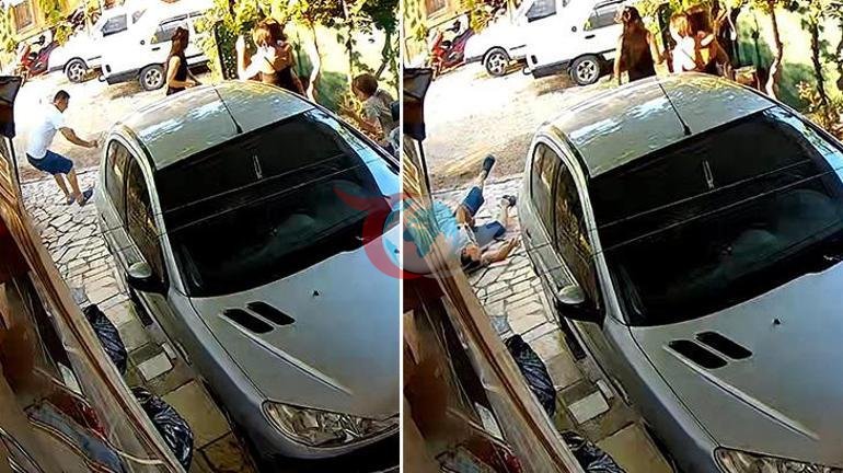 Fethiyede bahçe kapısı sesi cinayeti Güvenlik kamerası görüntüleri ortaya çıktı